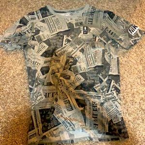 Grey Nike Fear is Not Real Shirt